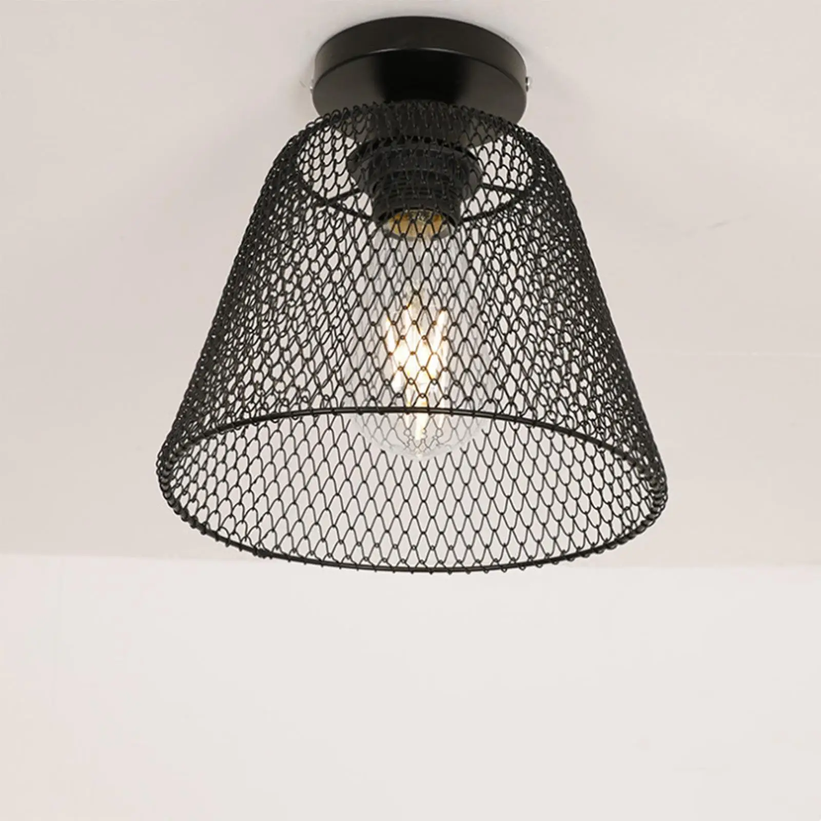 

Retro Lamp Shade Chandelier Lamp Dust Cover Accessories Fixture Lighting for Bedroom Dining Room Farmhouse Entryway Decoration