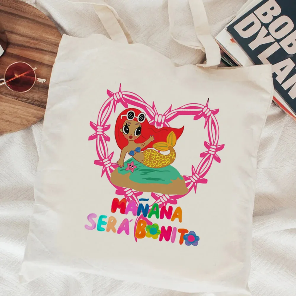 Сумка для покупок Karol g шоппер многоразовые сумки сумка из джута тоут тканые