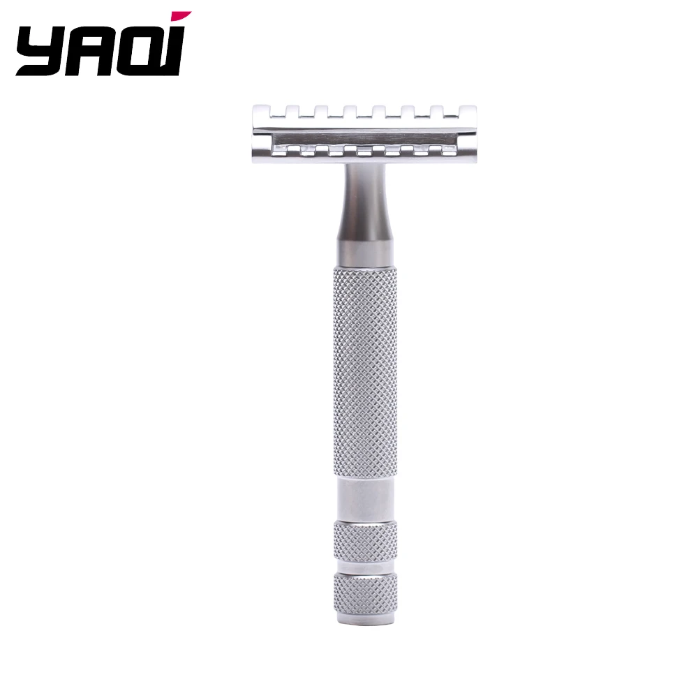 Head Stainless Steel Handle De Safety Razor For Men