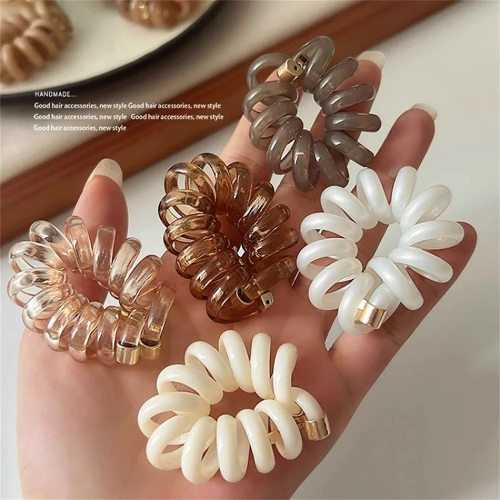 Креативная Волшебная повязка для волос с телефонной линией Тканевая резинка