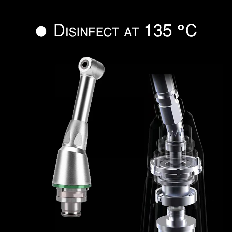 Стоматологический беспроводной эндомотор с Умной лампой 16:1 стандартный