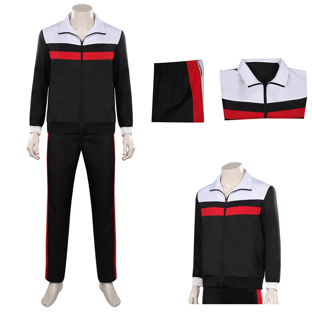 

Extrapolations Nick Bilton Cosplay Costume Top Pants Adult Men Male Disguise Outfits Halloween Carnival Roleplaying Suit