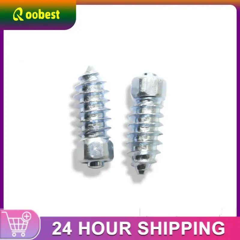 

3/5/10PCS Black Snow Nails Wear-resistant Winter Car Tire Cleats Durable Non-slip Tire Nails Anti-slip Screws