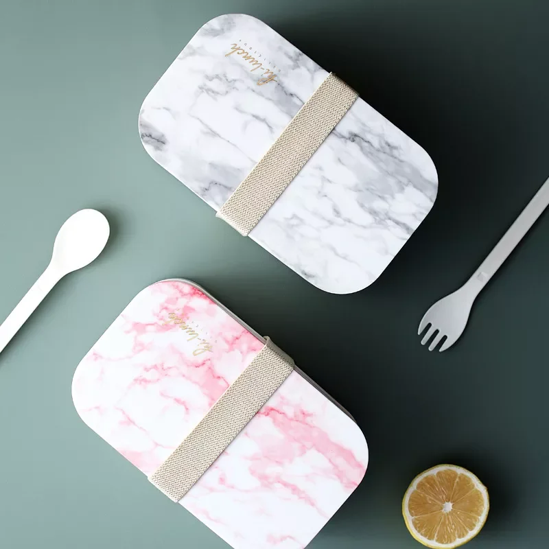 

Double Bento Box japanese snack box containers for hot food Breakfast Boxes insulated lunch container lunch box for kids