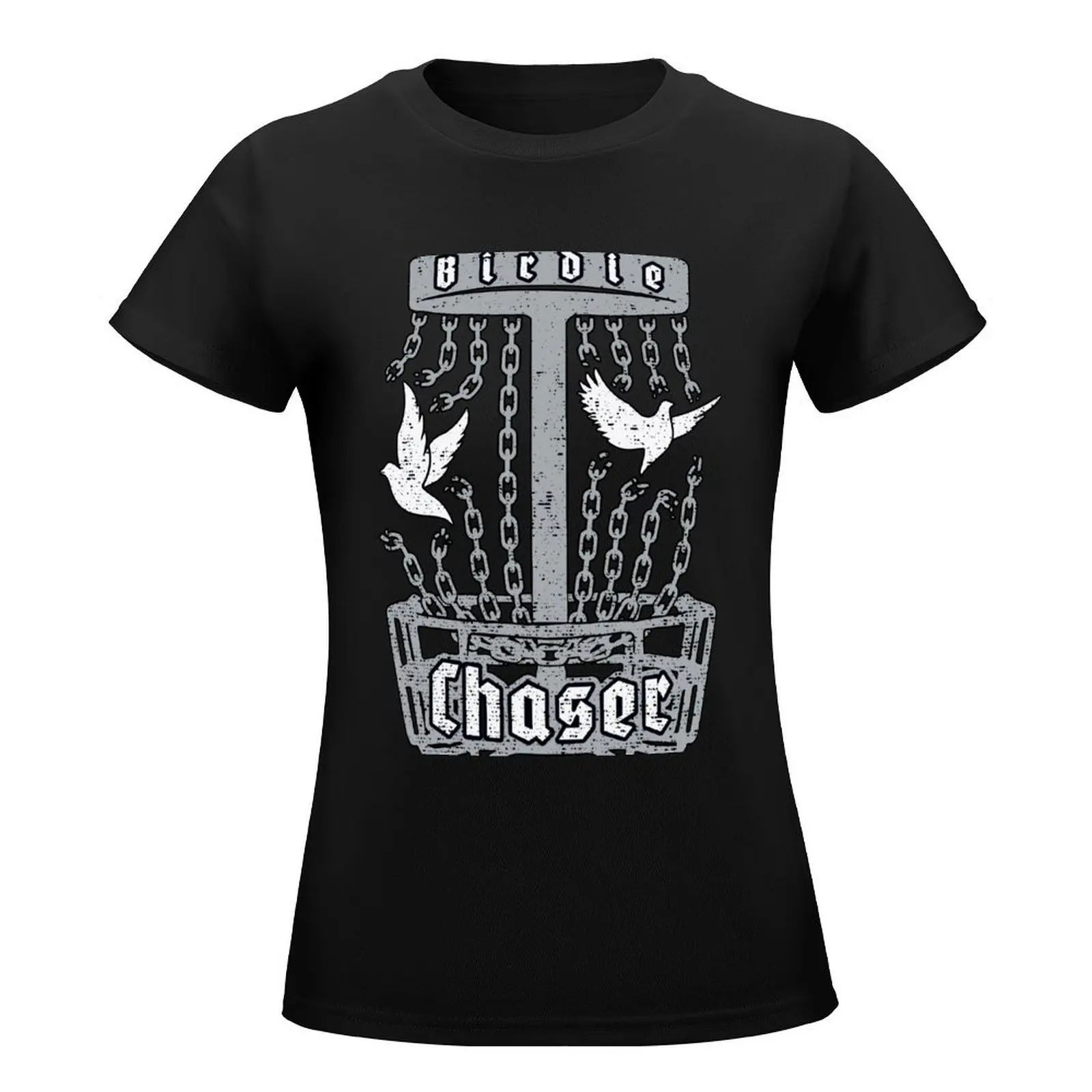 Футболка Birdie Chaser с изображением дискового клюшка для гольфа Frolf грызунов корзины