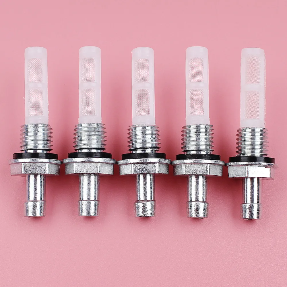 Соединительный фильтр топливного бака 5 шт./лот для Honda GX120 GX160 GX200 GX240 GX270 GX340 GX390, запчасти для двигателя газонокосилки