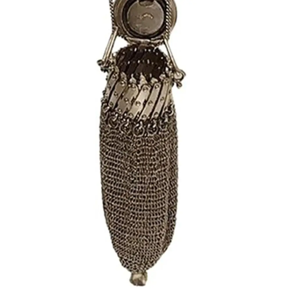 Кварцевый кошелек для мелочей в стиле ретро