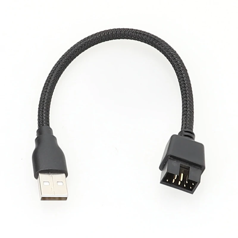 Фото USB A «папа» на 9-контактный разъем «папа» для материнской платы, высокоскоростная передача данных №4