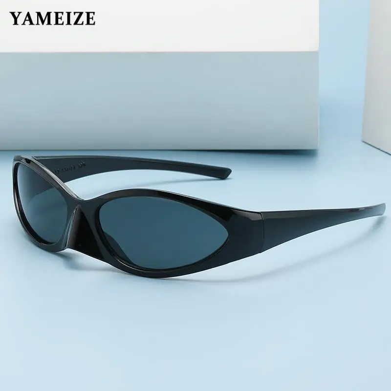 

Y2K Sunglasses for Men Steampunk Vintage Sun Glasses Women Shade Hip Hop Punk Lenses Goggles Driving Sports Uv New Oculos De Sol