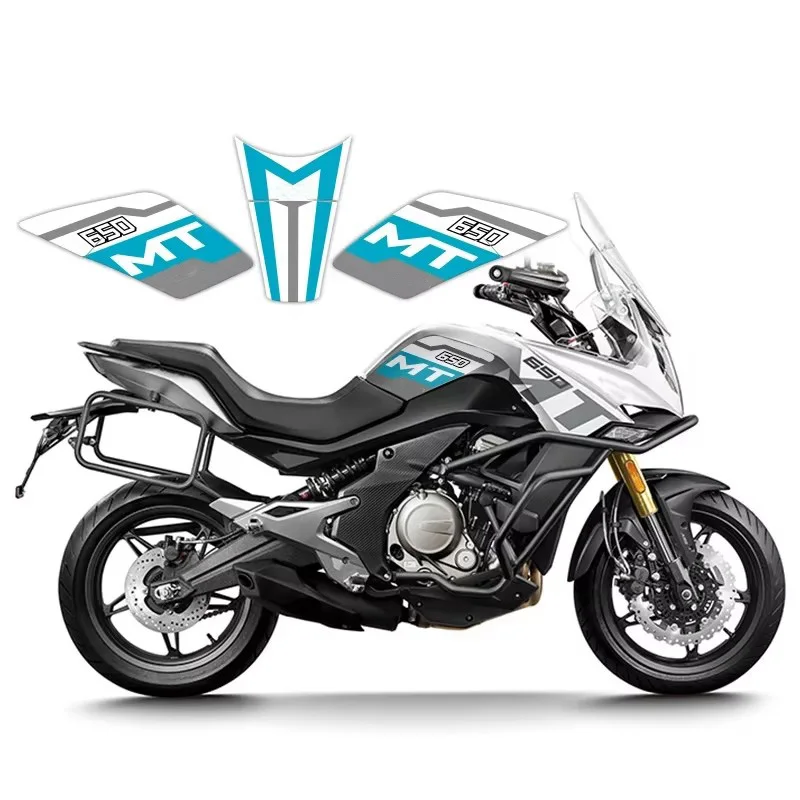 

1 комплект для CFMOTO 650MT 650 MT, защита для мотоцикла, противоскользящая накладка на бак, боковая тяговая наклейка на бак 650MT