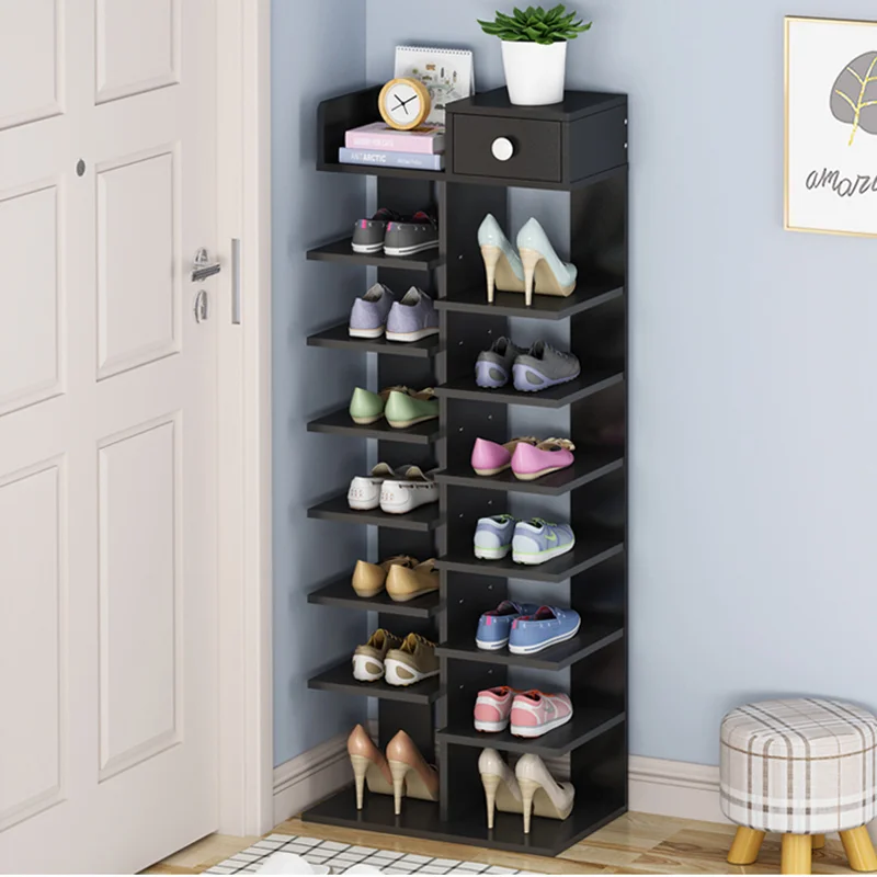

Display Shoe Cabinet Shelf Storage Racks Organizers Bedroom Closet Mobile Shoe Cabinet Stand Muebles Para Hogar Closets Armables