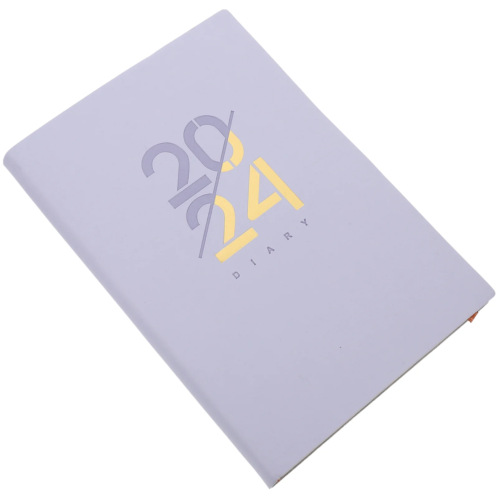 

2024 Agenda Book Planner Notepad Purple Notebook Daily Schedule Portable Books