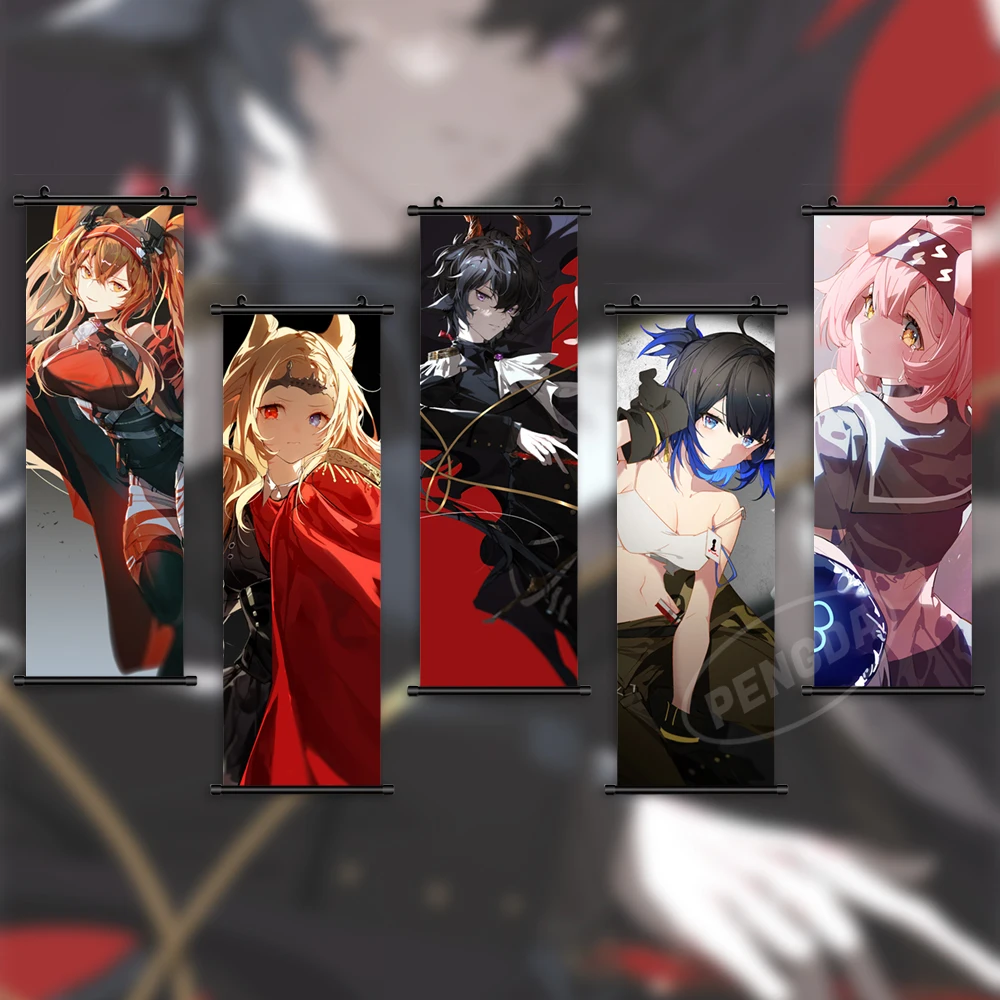 Настенная картина с изображением рыцарей, постер на холсте в стиле игры, домашний декор, лавандовые свитки, Золотая лента, для гостиной