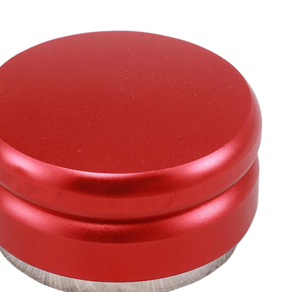 

Coffee Tamper Espresso Distributor Leveler Tool 58mm Flat Base Adjustable Grip Handle Coffee Leveler Tool - Black