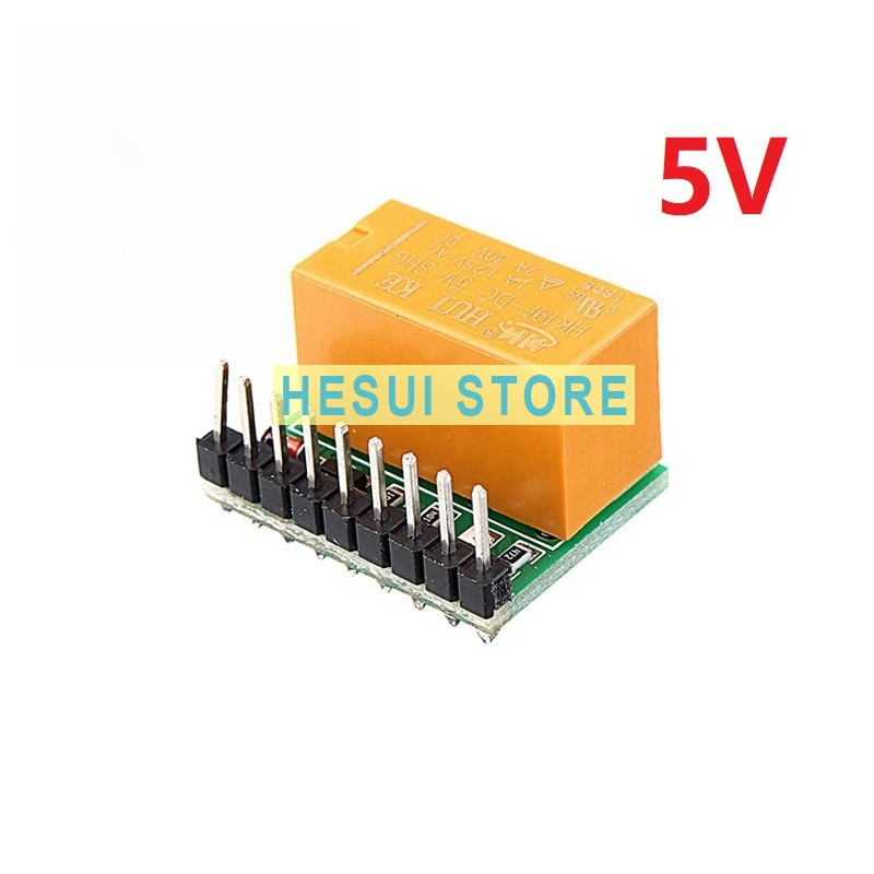 Двухполюсный релейный модуль DR21A01 DC 5V DPDT