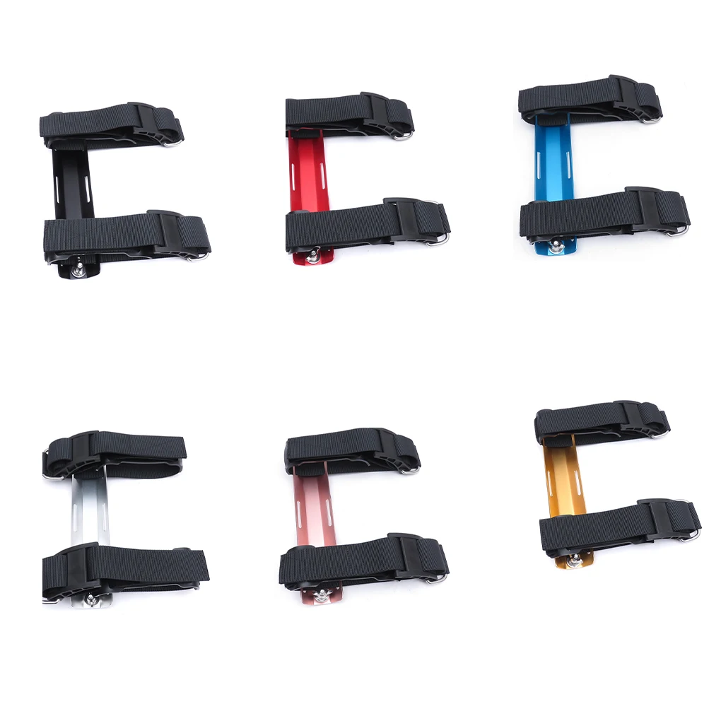 

Регулируемая нейлоновая лента для дайвинга, комплект наружного оборудования, алюминиевая задняя пластина BCD, держатель, портативные запасн...