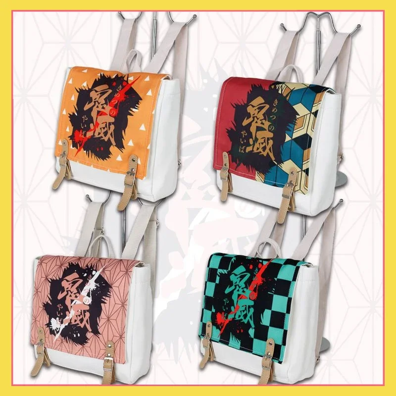 Рюкзак с взрывным аниме-товаром Ghost Slayer One Piece Joba Naruto рюкзак Ni Douzi холщовый в