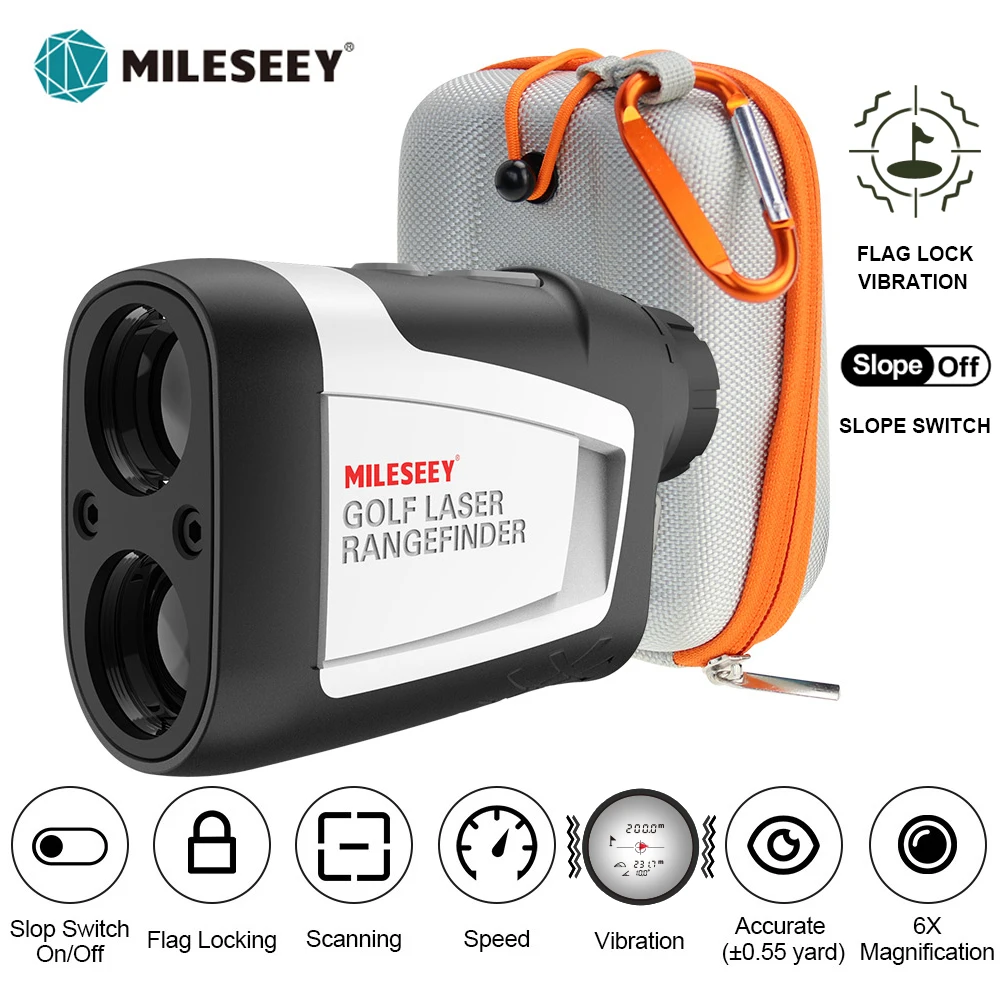 

MILESEEY Лазерный дальномер PF2E PF210 синего цвета 600м