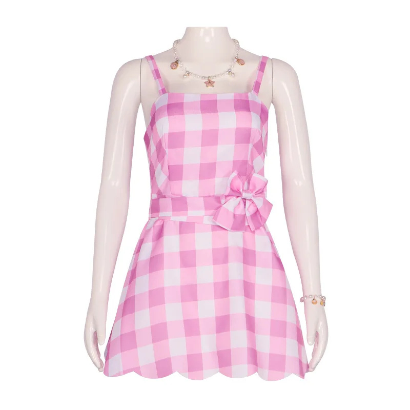 barbie movie gingham dress