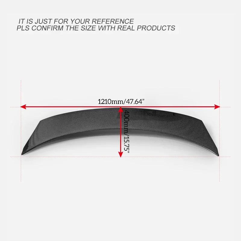 Автомобильные аксессуары для Kia Stinger задний спойлер из углеродного волокна с