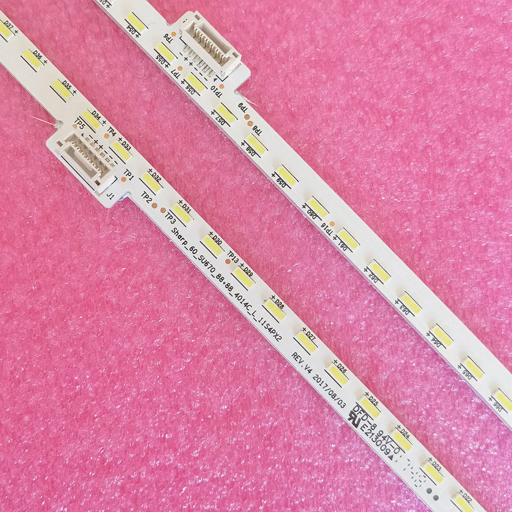 Светодиодная лента для подсветки 88 светодиодный s Sharp _ 60 su670_88 + 4014c LCD-60MY5100A 60SU570A