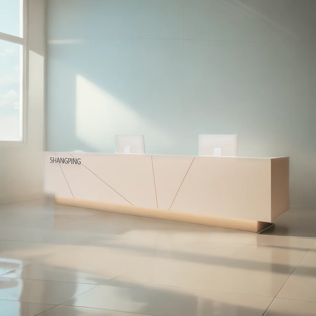 Легенда Простая стойка Стол для приема Fisktion Рабочий стол Офисная мебель