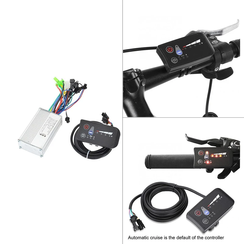 

250W/350W Electric Bike Brushless Motor Controller With 810 SM LED Display Panel&Speed Switch E-Bike Parts