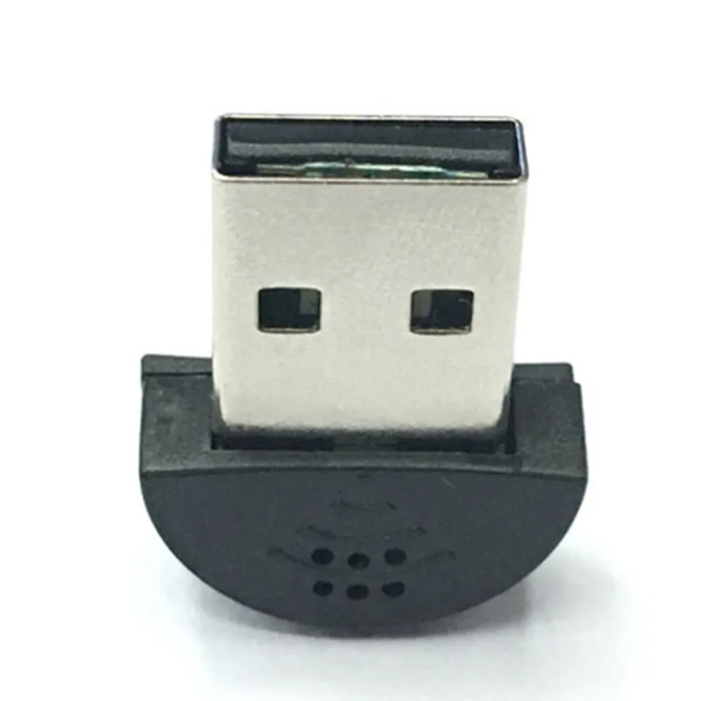 

Duable USB Microphone Mic -47dB±4dB 10*8*0.5cm 360° Anti-noise Audio Black Computer Desktop Omnidirectional PC