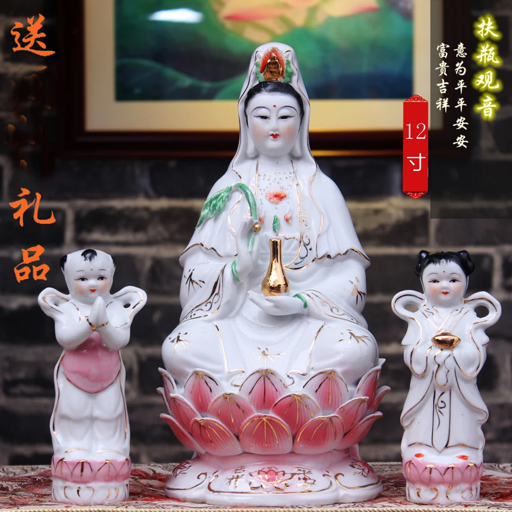 ГОРЯЧАЯ ПРОДАЖА фигурка Будды HOME SHOP Храм Пропичный FENG SHUI Гуаньинь Бодхисаттва +
