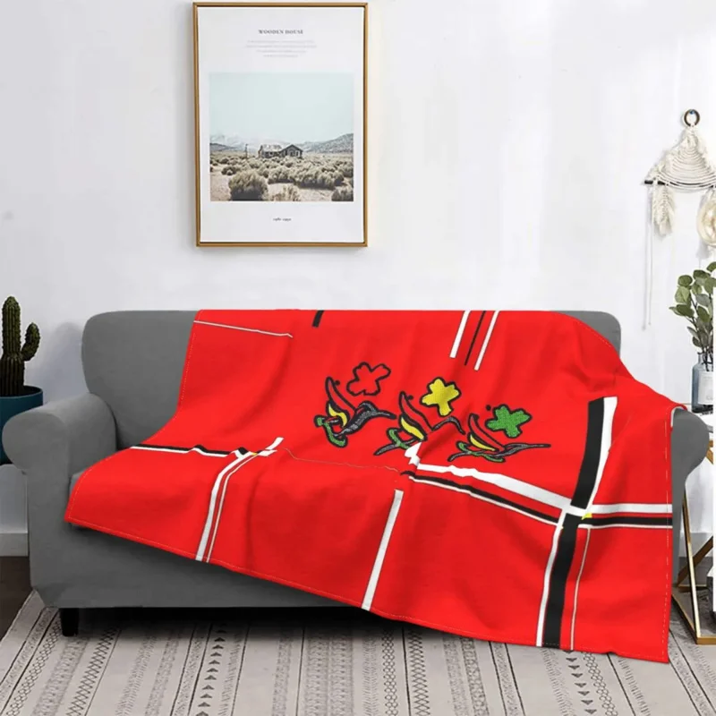 

Three Little Birds Design Blanket Flannel All Season Cute Thin Throw Blankets For bed Rug Piece