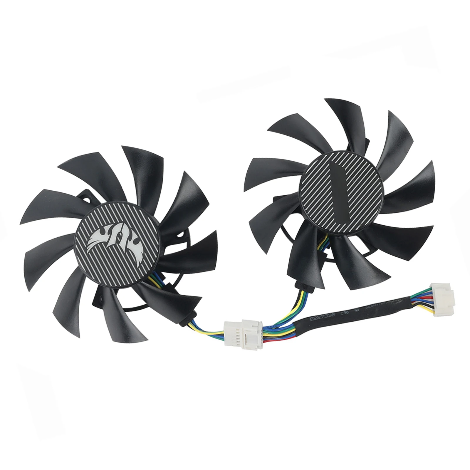 Фото Вентилятор видеокарты RTX2060 GTX1660 GTX1650 для ASUS TUF Gaming GTX 1650 1660 Super RTX 2060, видеокарта FD8015U12S/T129215BU №2