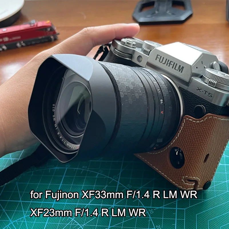 Алюминиевая квадратная бленда для объектива Fujifilm Fujinon XF33mm F/1,4 R LM WR XF23mm F/1,4 R LM WR, замена планшетов