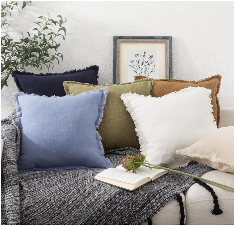 Декор наволочка-декоративный фермерский дом 18x18 дюймов наволочка льняная в стиле