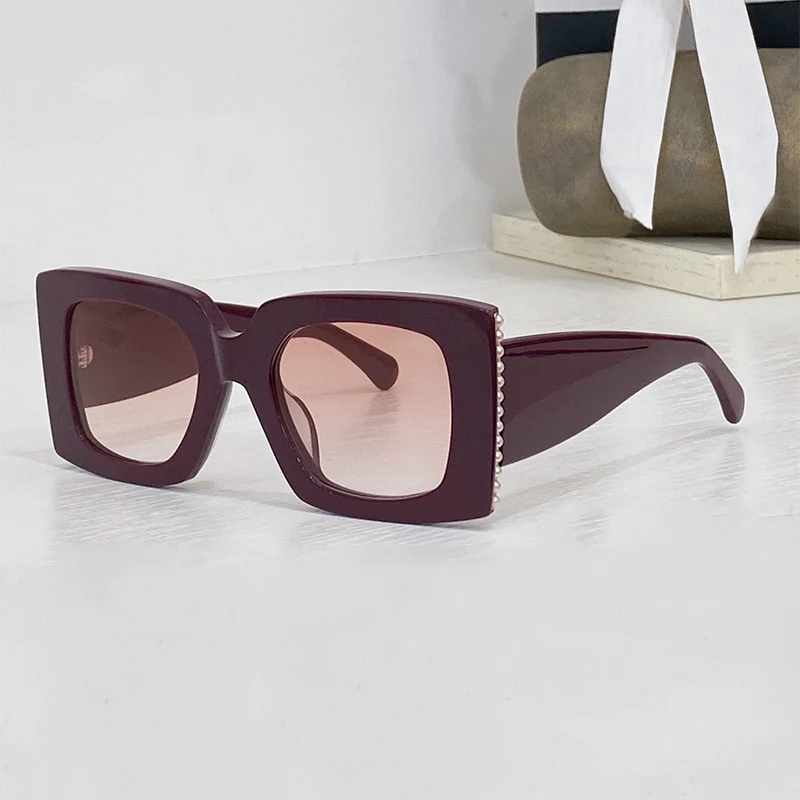 

2022 New Trend Acetate Frame Rectangle Men Women Fashion Sunglasses Luxurious CH5488 Classic UV 400 Polarized Lady Eyeglasses