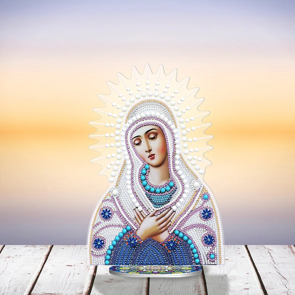 

DIY 5D Double-Sided Mosaic Crystal Diamond Craft Ornaments Kit Handicraft Artwork Rhinestone Art Home Room Decoration for Gifts