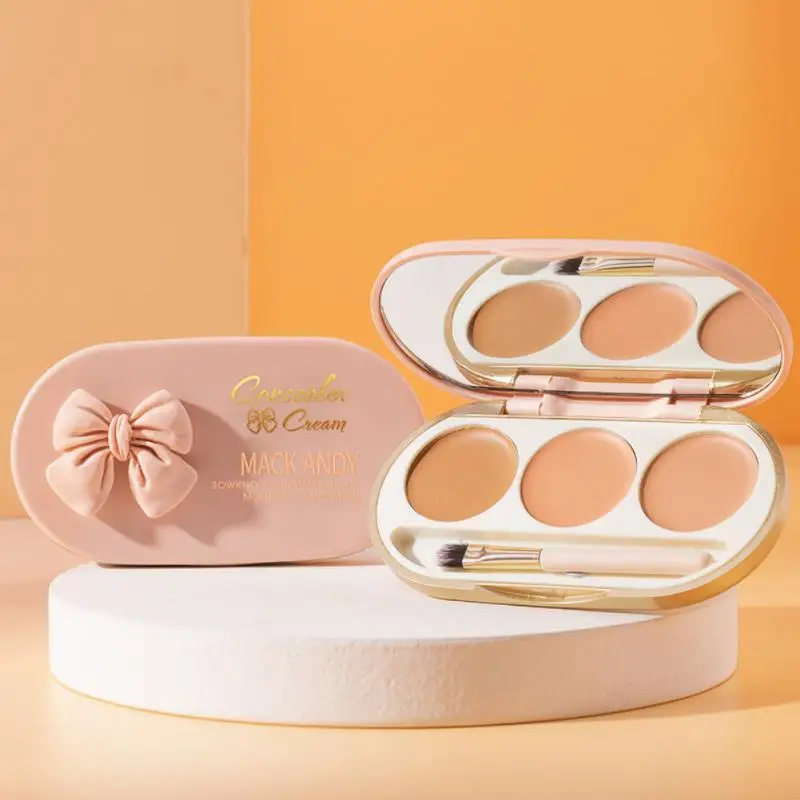 Concealer Foundation Face Makeup Cream Based Highlighter Contour Cover Dark Circles Acne Pores Cream Palette Make Up Cometics