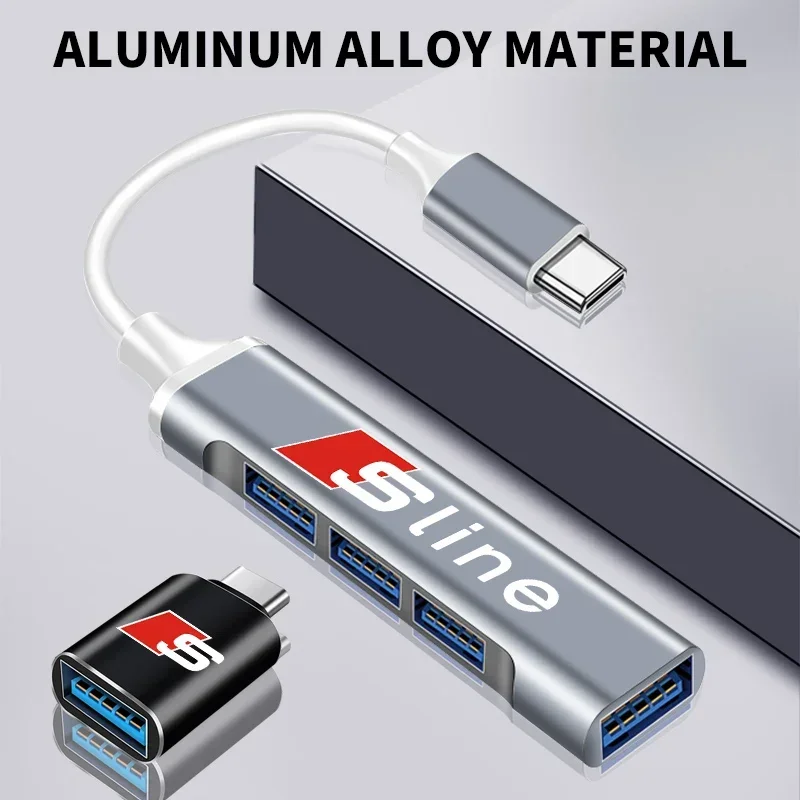Адаптер USB Type-C для зарядки Audi A4 B5 B6 A3 8P 8V 8L A5 A6 C6 C5 A1 A7 A8 Q2 Q3 TT автомобильные