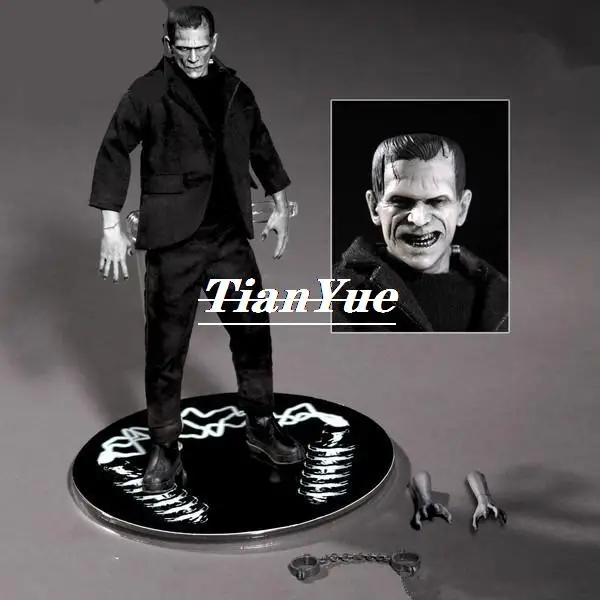 One:12 Frankenstein MEZCO Articulated PVC Doll Toys Decoration 6 inches