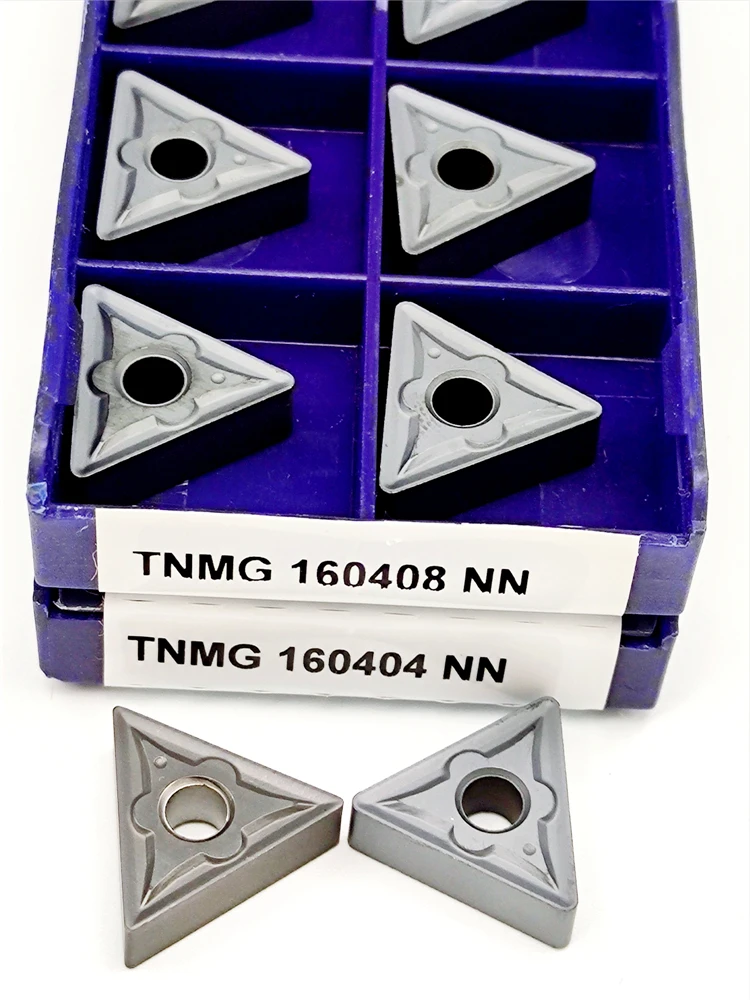 

10 шт. TNMG160404 TNMG160408 NN LT10 100% оригинальная карбидная вставка для лезвия CNC токарный резец TNMG вставка внешний токарный инструмент