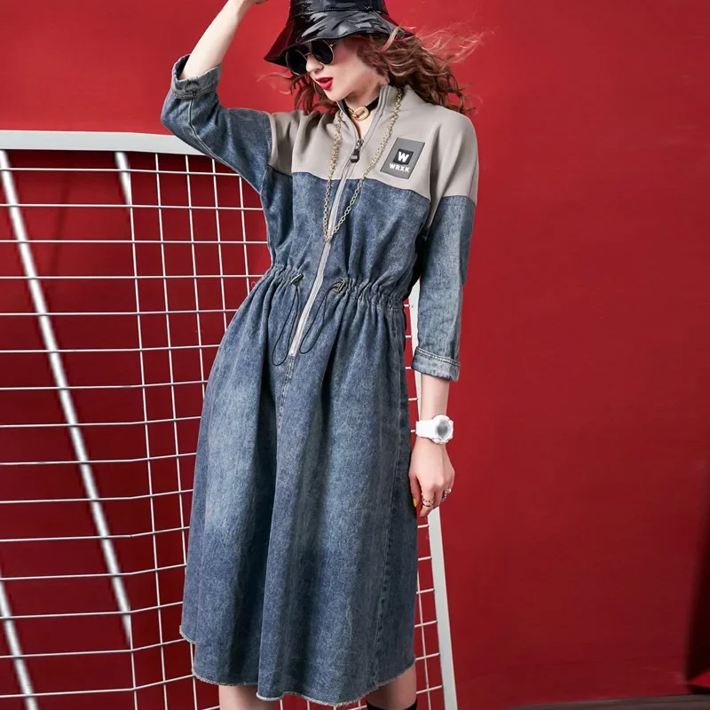 Европейская женская модная осенняя коллекция 2024 Новое поступление винтажное