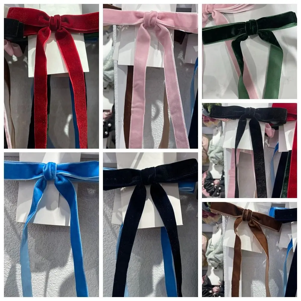 Ретро бант балетный шпилька длинные заколки с кисточками стиль заколка для волос