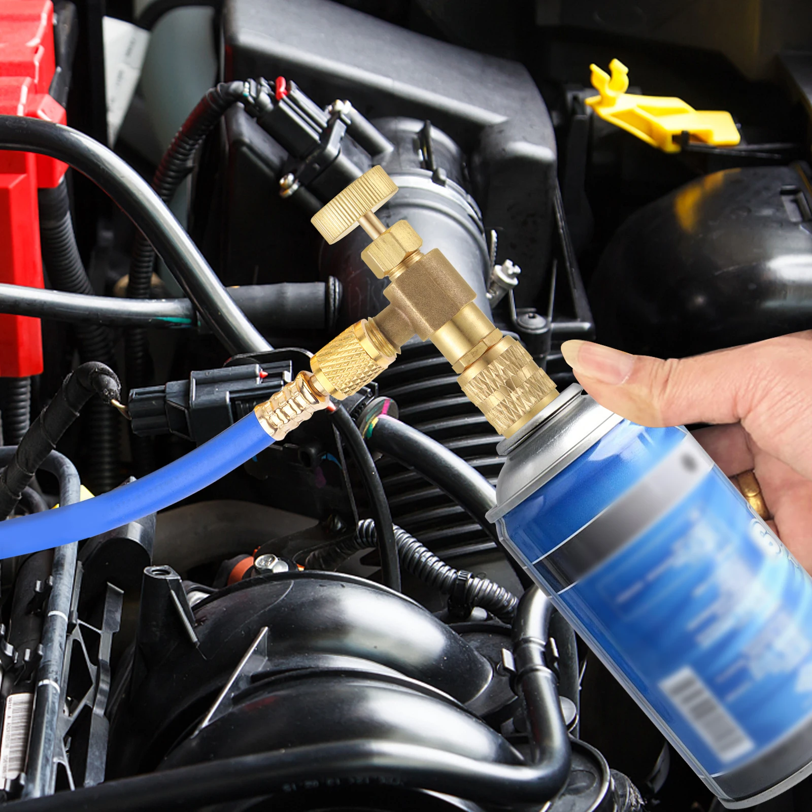 

Air-conditioning Adapter Professional Safety Valve Charging Hose Valves