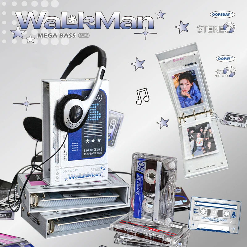 Kawaii 3-дюймовый акриловый откидной чехол типа DV Kpop держатель для фотокарт