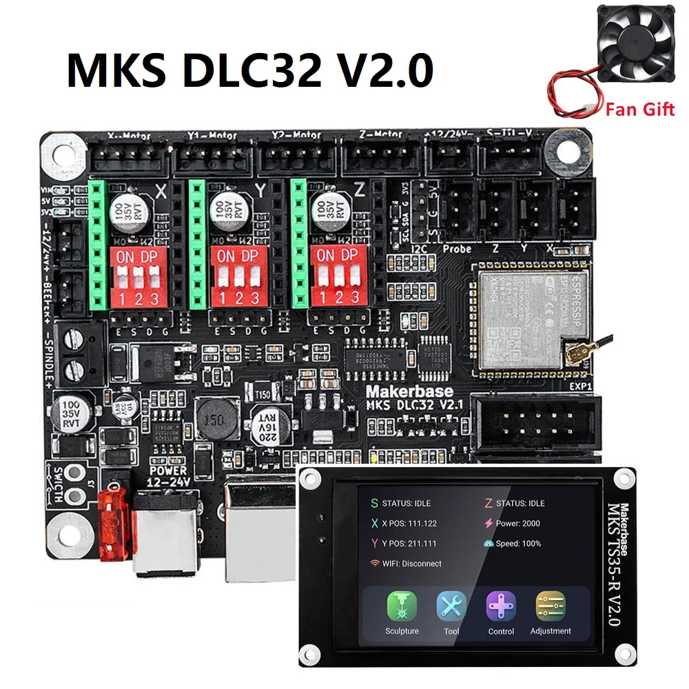 1 схема. 1. Mks dlc32 v 2. Mks dlc 32 v2. Makerbase mks dlc32 v2.