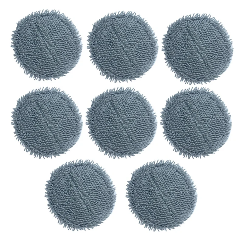 

8PCS Mop Cleaning Cloth For Household Suction And Mopping Machine Mop For ROIDMI NEX2 PLUS Vacuum Cleaner Accessories