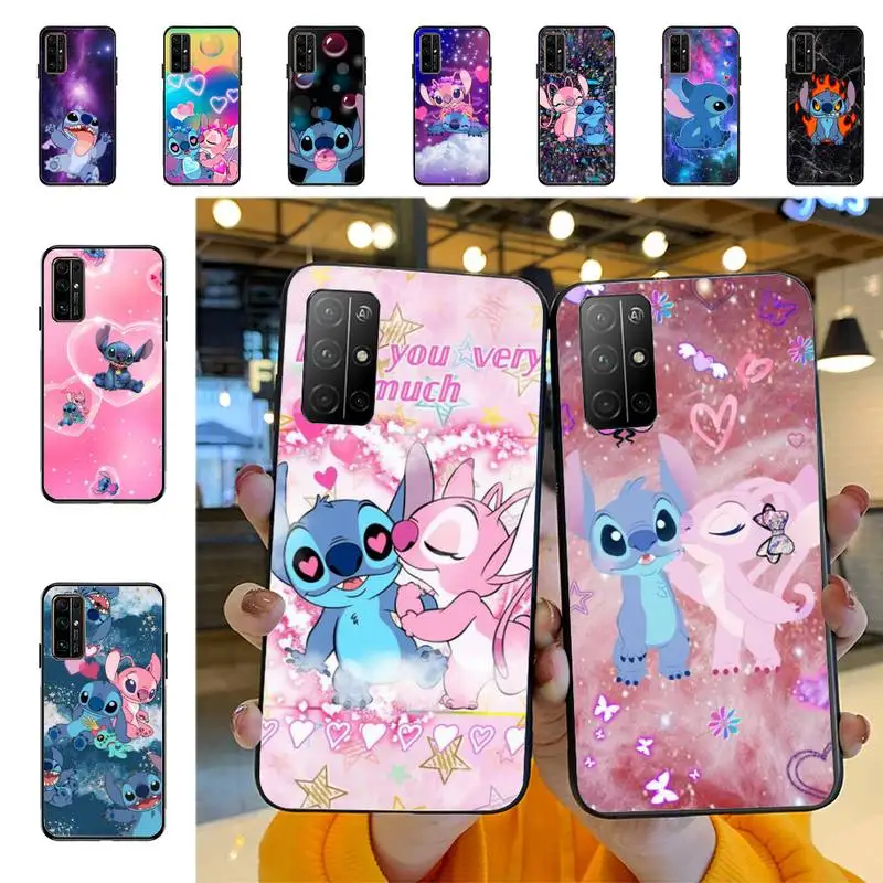 

Cartoon S-Stitch Phone Case for Huawei Honor 10 i 8X C 5A 20 9 10 30 lite pro Voew 10 20 V30