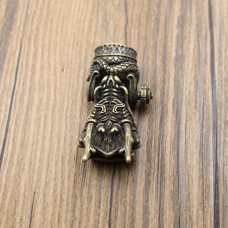 Латунные аксессуары для парных браслетов DIY латунный зонтик веревка нож подвеска