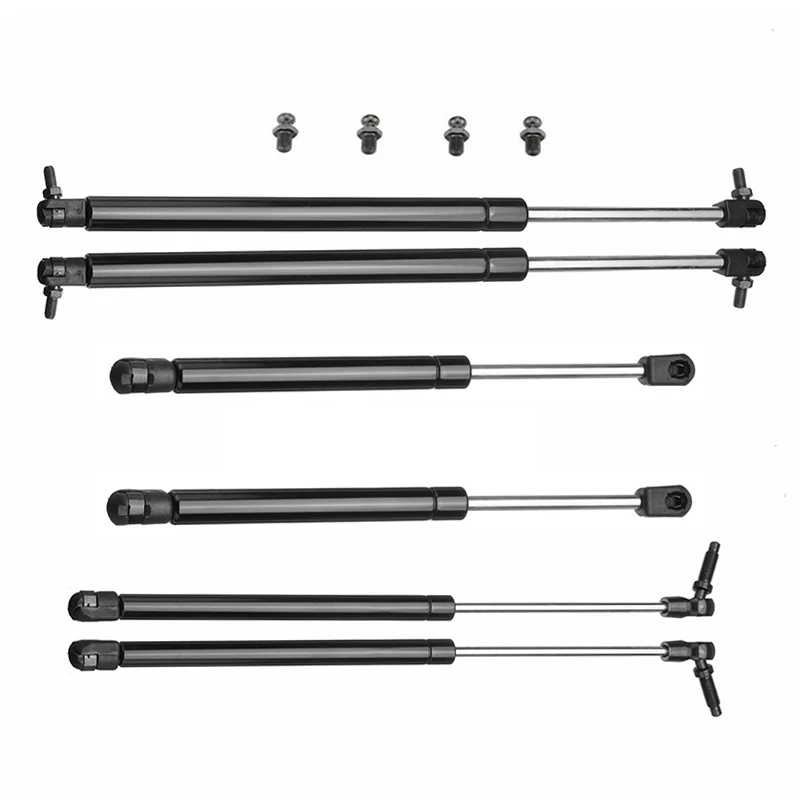 

6Pcs Support Rod 55136764AA Bonnet+Tailgate+Rear Window Lift Supports Lift Kits For Jeep Grand Cherokee WJ/WG 1999-2004 SG404018