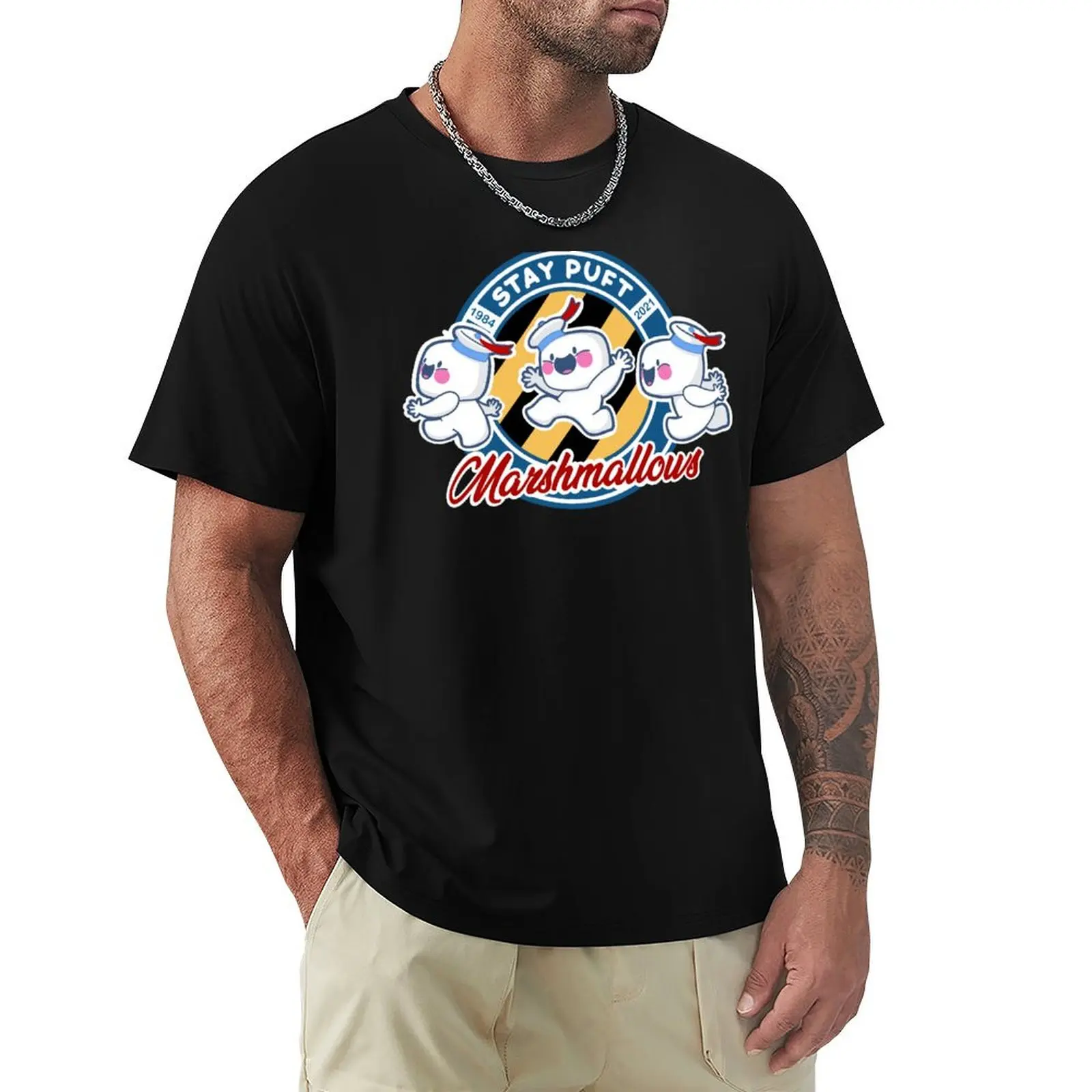 Stay Puft футболка хлопок