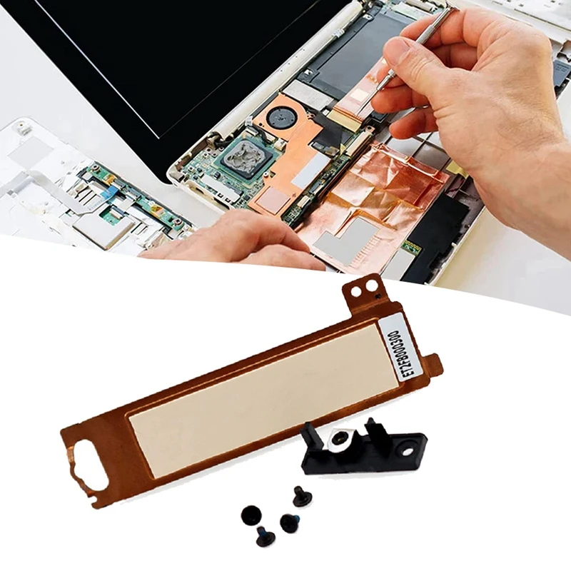 

1 комплект охлаждающий кронштейн для жесткого диска SSD KJK50 для Dell Latitude 5400 5401 5402 5500 5501 5502 3540 Precision 3541 3542 3550 3551